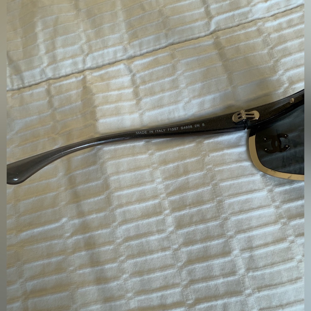 Chanel Silver Shield Sunglasses - Picture 5 of 12